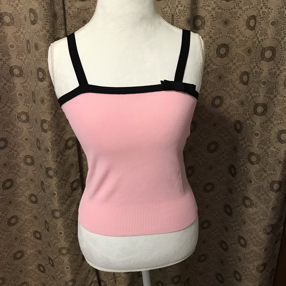 Pink & black Worthington sweater set - Picture 2 of 8